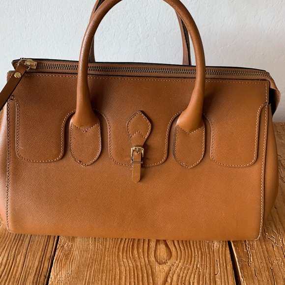 s-l400.jpg INNUE Italy Leather Satchel